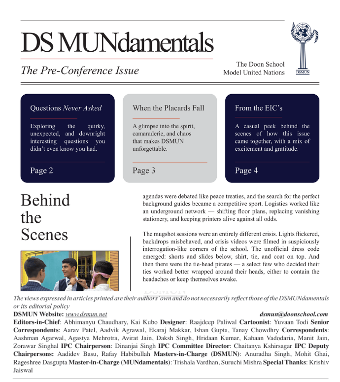 DSMUNdamentals